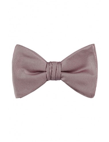 Bow tie in pure-silk jacquard