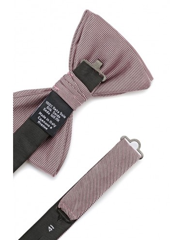 Bow tie in pure-silk jacquard