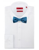 Satin bow tie in silk jacquard