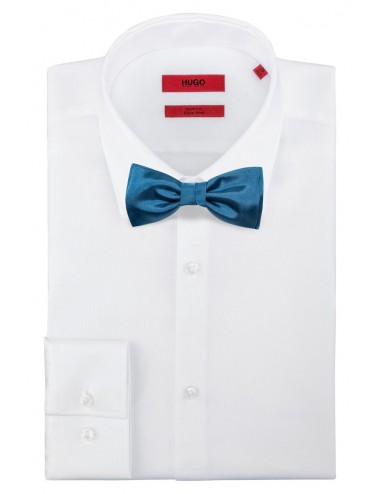 Satin bow tie in silk jacquard