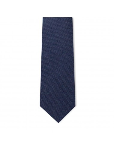 Navy Blue Microprint Necktie