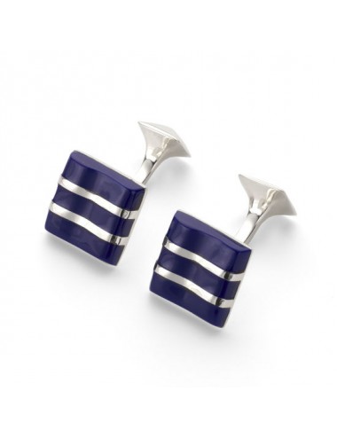 Wave Sterling Silver Cufflinks